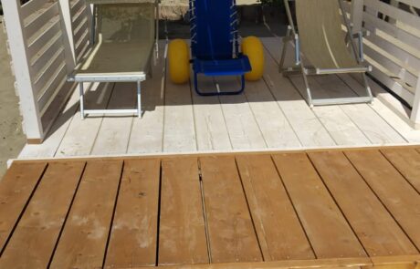 01 – Realizzazione passerelle e strutture accessorie per il progetto Il Mare è di Tutti Fondi – LT