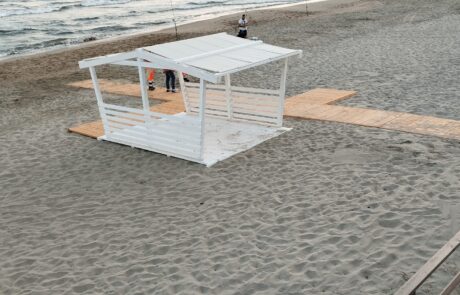 05 – panoramica – Realizzazione passerelle e strutture accessorie per il progetto Il Mare è di Tutti Fondi – LT
