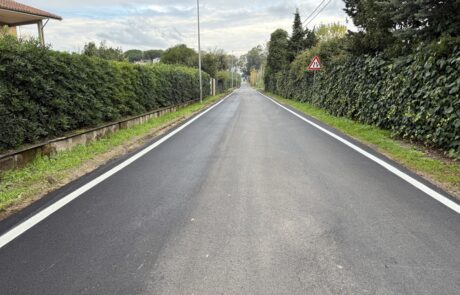 11 – Rifacimento del manto stradale di Via Molella – San Felice Circeo – LT – Azienda edile Edil Global Srl