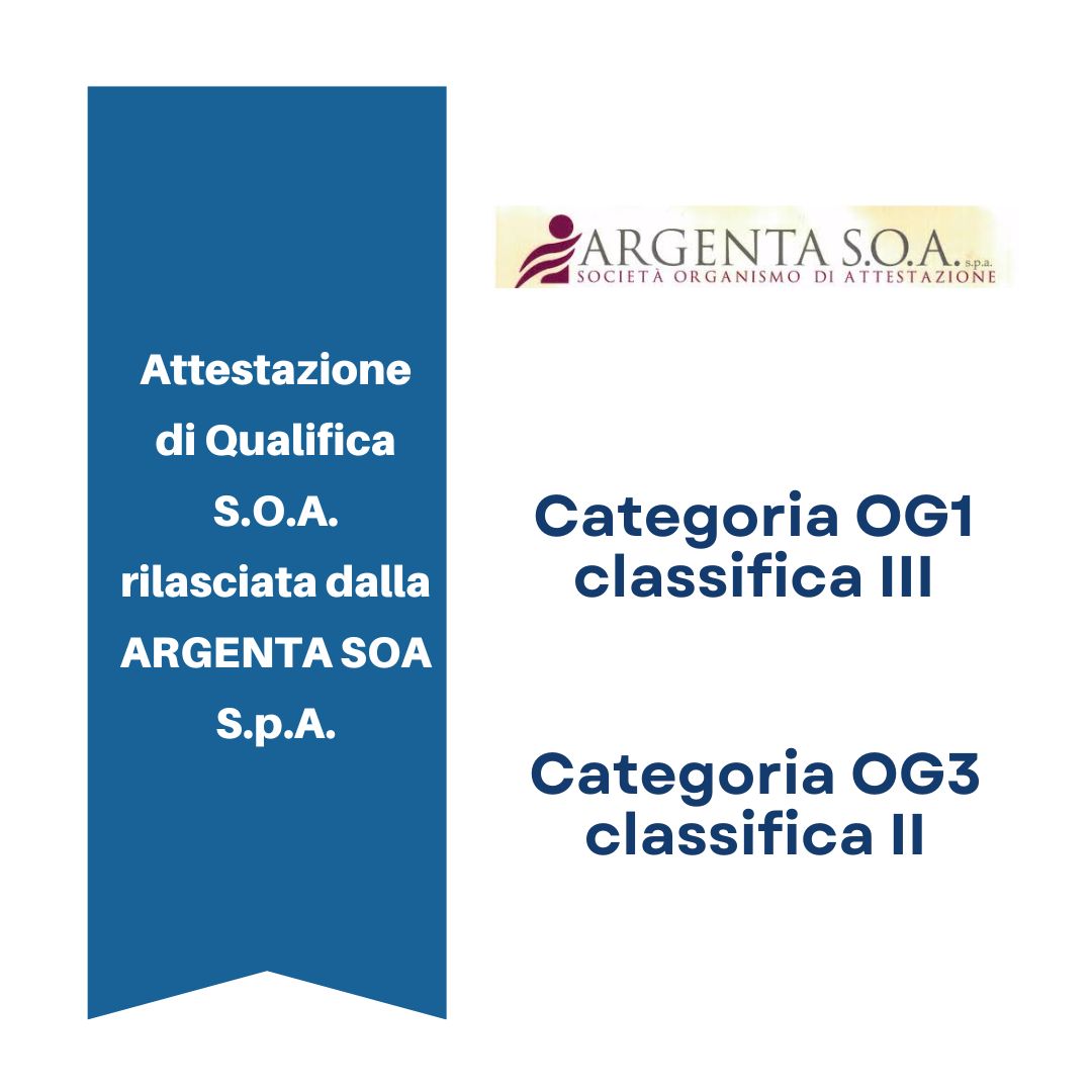 Certificazioni categoria OG1 e OG3 impresa edile a Fondi – Edil Global Srl